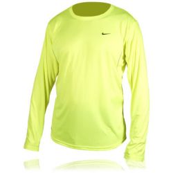 Nike Dri-Fit Hi-Viz Baselayer Long Sleeve Top