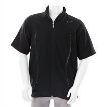 Nike Dri Fit Short Sleeve Jacket Black