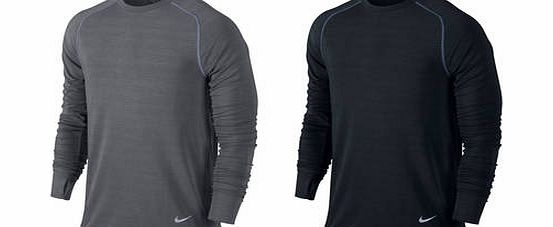 Nike Dri-fit Sprint Crew Long Sleeve Run Top