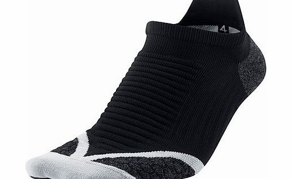 Nike Elite Running Cushion Sock Black SX4845-010
