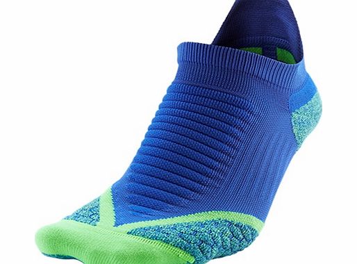 Nike Elite Running Cushion Socks Blue SX4845-433