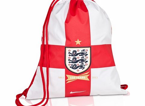 Nike England Allegiance Gym Sack 2.0 White BA4744-165
