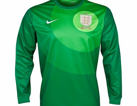 Nike England Home Goalkeeper Shirt 2013/14 - L/S-Mens