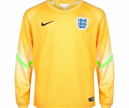Nike England Home Goalkeeper Shirt 2014/15 Yellow