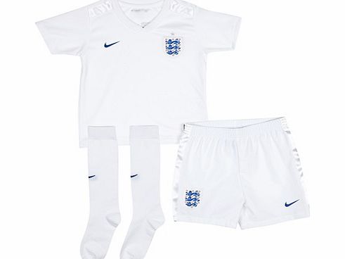 Nike England Home Kit 2014/15 - Little Boys White