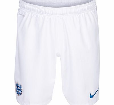 Nike England Home Short 2014/15 - Kids White 588080-105