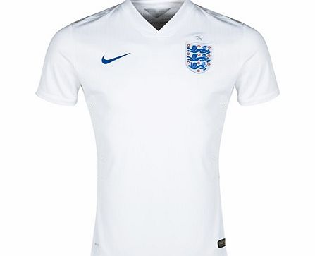 Nike England Match Home Shirt 2014/15 White 589592-105