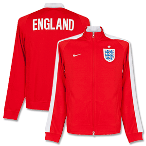 Nike England Red Authentic N98 Track Jacket 2014 2015