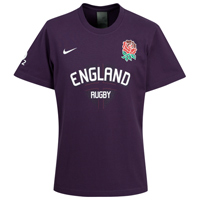 Nike England Rugby Team T-Shirt 2009/10 - Grand