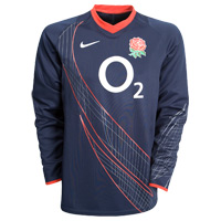 Nike England Rugby Training Shirt- Long Sleeve.