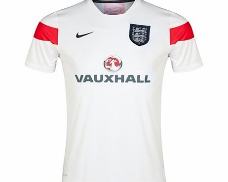 Nike England Squad Short Sleeve Pre Match Top - Kids