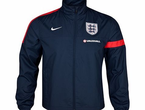 Nike England Woven Sideline Jacket - Mens Navy