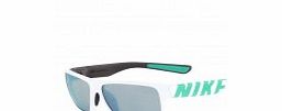 Nike EV0786 Mojo R White Blue Sunglasses