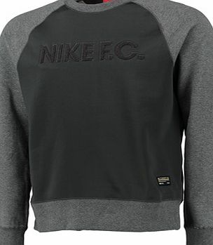 Nike F.C. AW77 Crew Sweater Dk Grey 687933-071