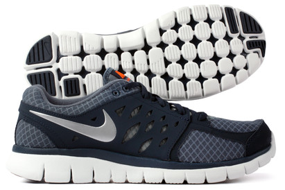 Nike Flex 2013 Running Shoes Slate/Metallic Silver