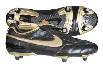 Nike Football Boots Nike Air Legend SG Football Boots Black / Gold Youth