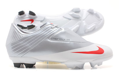 Nike Football Boots Nike Mercurial Steam V FG Football Boots Met Platinum