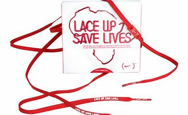 Nike Football Boots Nike RED Laces Lace Up - Save Lives