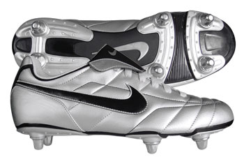 Nike Tiempo Natural SG Football Boots Silver / Black