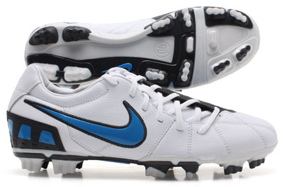 Nike Football Boots  Total 90 Shoot III FG Football Boots White/Blue