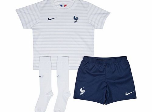 Nike France Away Kit 2014 - Little Boys White