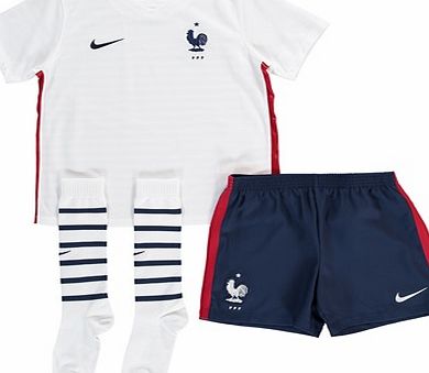 Nike France Away Kit 2015 - Little Boys White