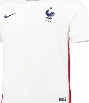Nike France Away Shirt 2015 - Kids White 640886-105