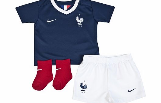 Nike France Home Kit 2014/15 - Infants Navy 577922-410