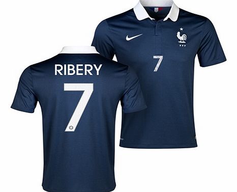 Nike France Home Shirt 2013/15 - Kids Navy with