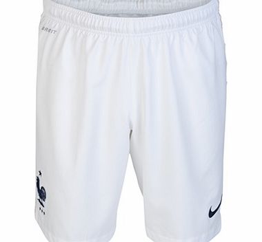 Nike France Home Shorts 2014/15 White 577928-105