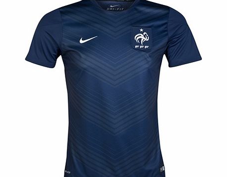 Nike France Squad Short Sleeve Pre Match Top 578737-410
