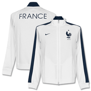 France White Authentic N98 Track Jacket 2014 2015