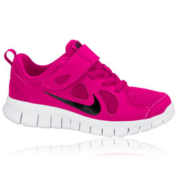 Nike Free 5.0 (PSV) Junior Girls Running Shoes -