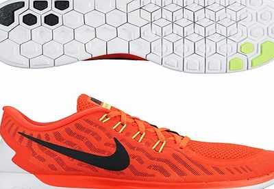 Nike Free 5.0 Trainers Orange 724382-600