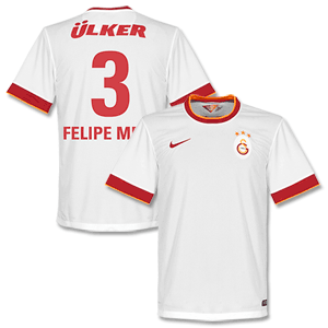 Galatasaray Away Felipe Melo Shirt 2014 2015