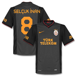 Galatasaray Away Shirt 2013 2014 + Selcuk Inan 8