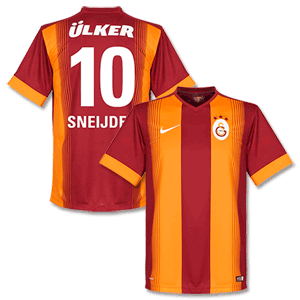Nike Galatasaray Home Sneijder Shirt 2014 2015 (Fan