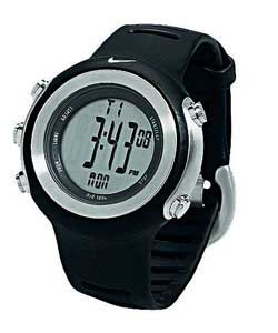 Nike Gents Oregon Black LCD Watch
