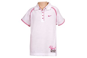 Nike Golf Junior Dri-Fit Jersey Patch Polo Shirt