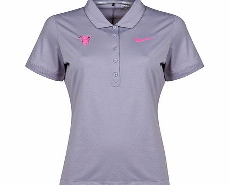 Nike Golf Manchester United Nike Golf Polo - Womens Grey