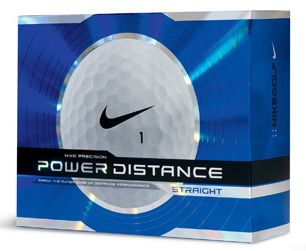 Nike Golf NIKE POWER DISTANCE STRAIGHT GOLF BALLS (DOZEN)