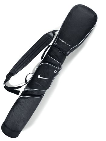 NIKE SKINNY RANGE GOLF BAG BLACK/SILVER