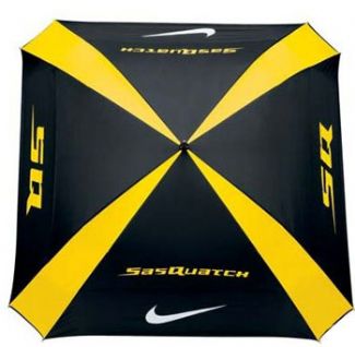 Nike Golf NIKE SQ WINDSHEER II AUTO-OPEN UMBRELLA BLACK/YELLOW