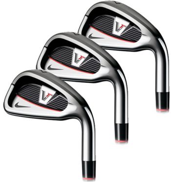 Nike Golf NIKE VICTORY RED FULL CAVITY IRONS (GRAPHITE) Left / 4-PW -UST Victory Red-UST V