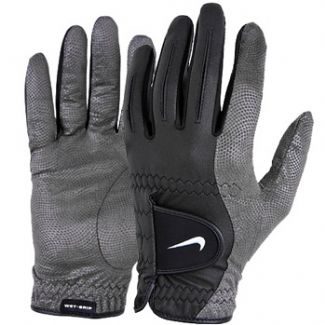 Nike Golf NIKE WET WEATHER GOLF GLOVE BLACK / RIGHT HAND PLAYER / LARGE