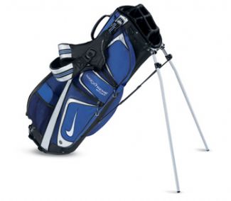 Nike Golf NIKE XTREME SPORT CARRY II BAG BLACK/METALLIC SILVER