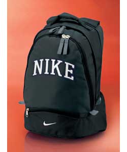 Nike Graphic Mesh Backpack - Black