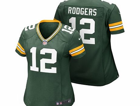 Nike Green Bay Packers Home Game Jersey - Aaron