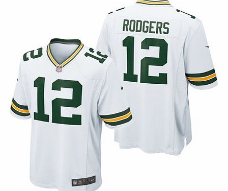 Nike Green Bay Packers Road Game Jersey - Aaron