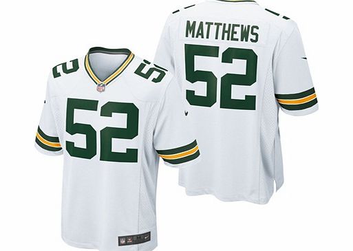 Nike Green Bay Packers Road Game Jersey - Clay